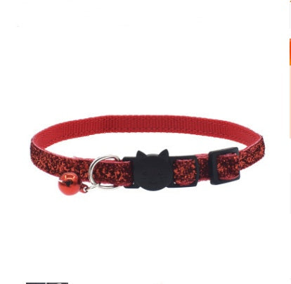 Collier chat ajustable avec clochette détail 7 — Miaousse