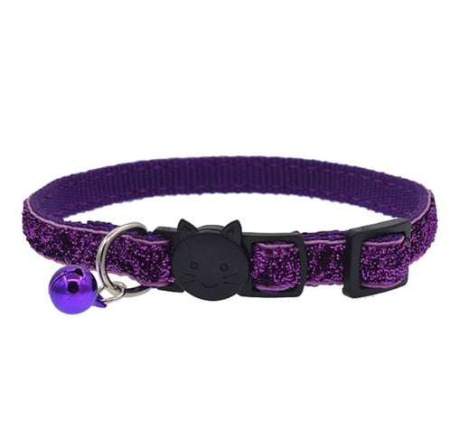 Collier chat ajustable avec clochette détail 6 — Miaousse