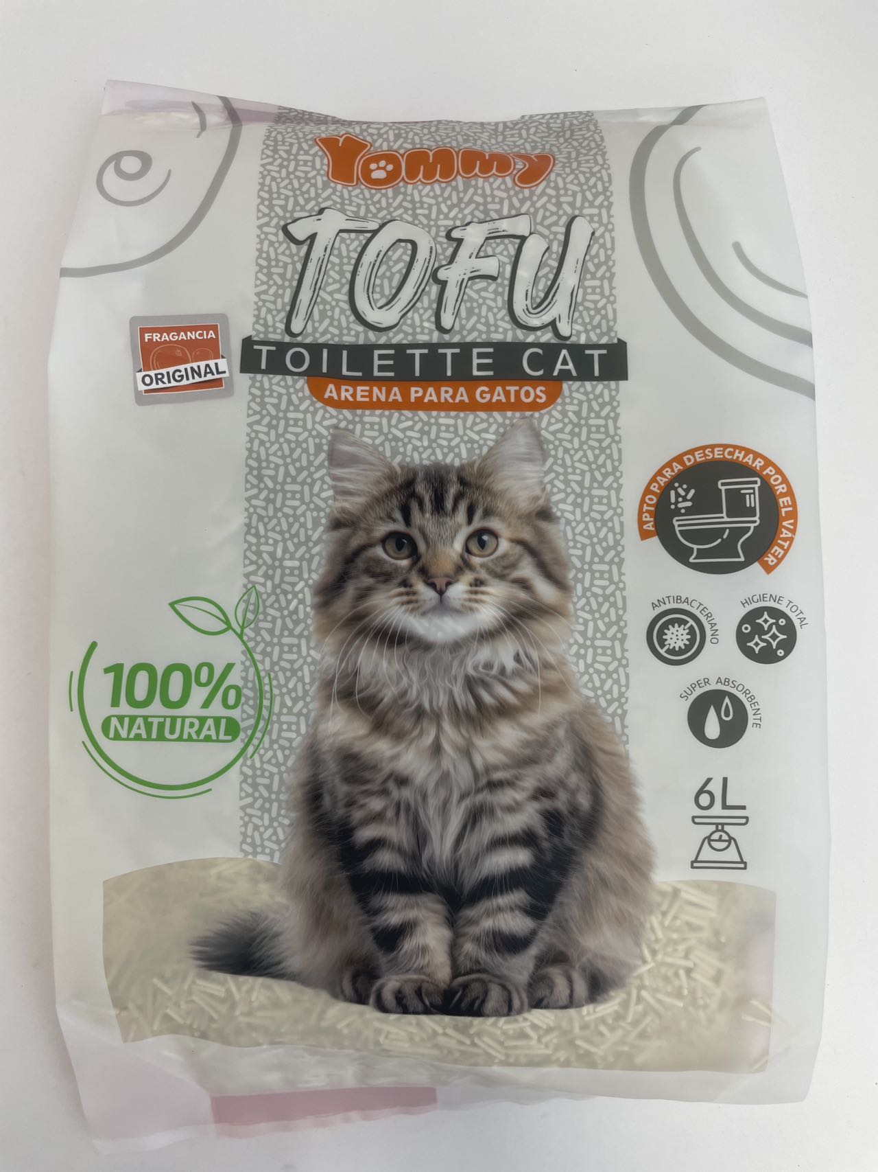 Litière Végétale au Tofu Premium détail 7 — Miaousse