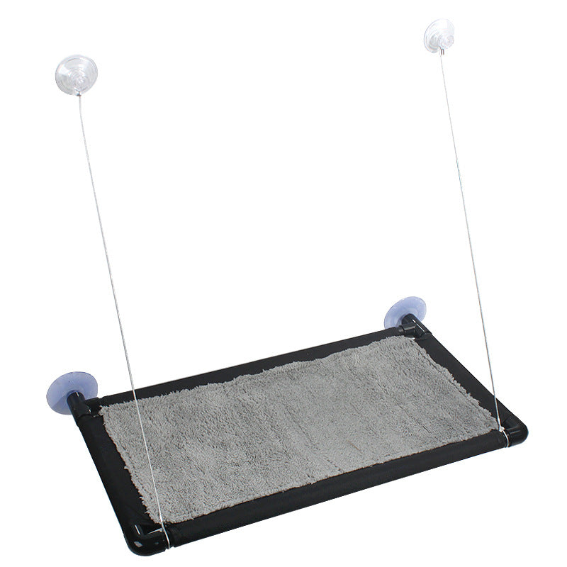 Hamac de fenêtre chat ventouses industrielles 15 kg Miaousse