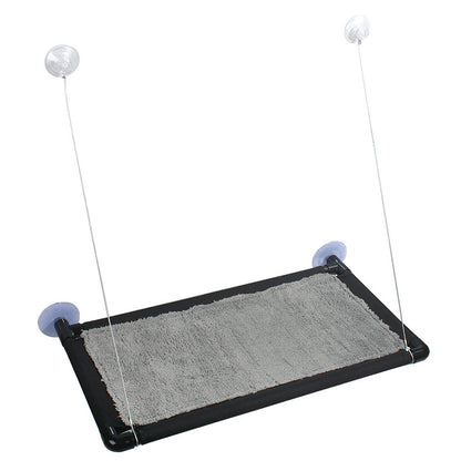 Hamac de fenêtre chat ventouses industrielles 15 kg Miaousse