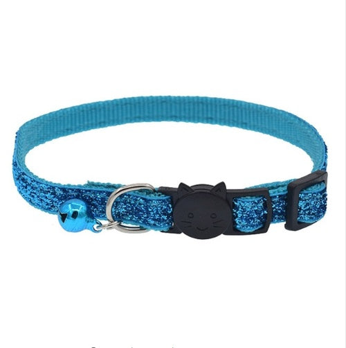 Collier chat ajustable avec clochette détail 9 — Miaousse