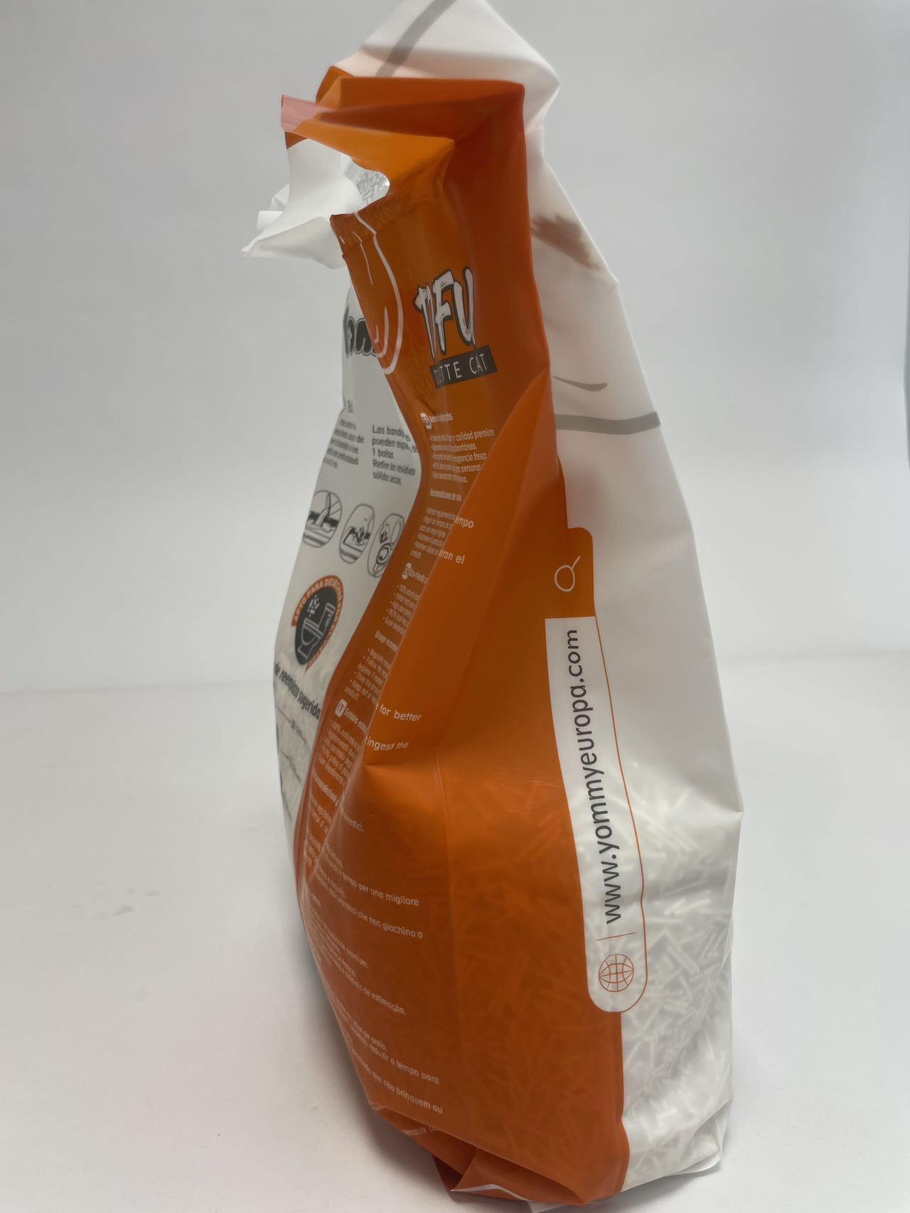 Litière végétale tofu premium 6L agglomérante Miaousse