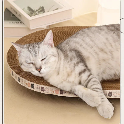 Griffoir coussin en carton ondulé détail 3 — Miaousse