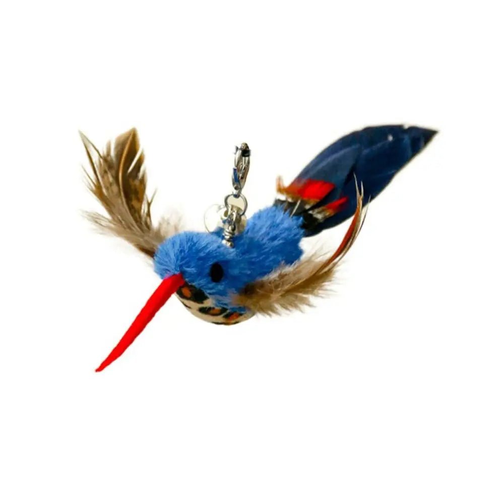 Plumes colorées de rechange pour canne à pêche détail 9 — Miaousse