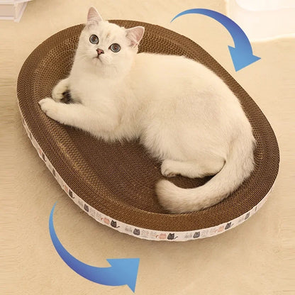Griffoir coussin en carton ondulé détail 2 — Miaousse