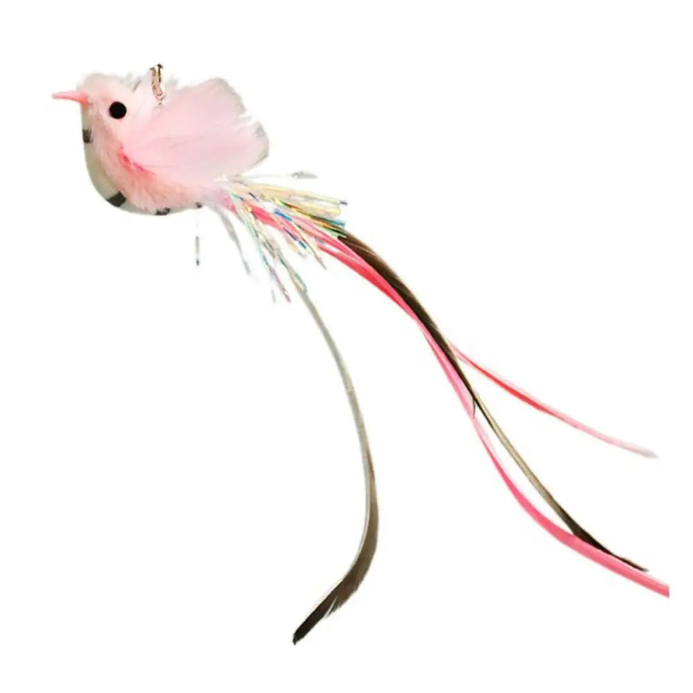 Plumes colorées de rechange pour canne à pêche détail 11 — Miaousse
