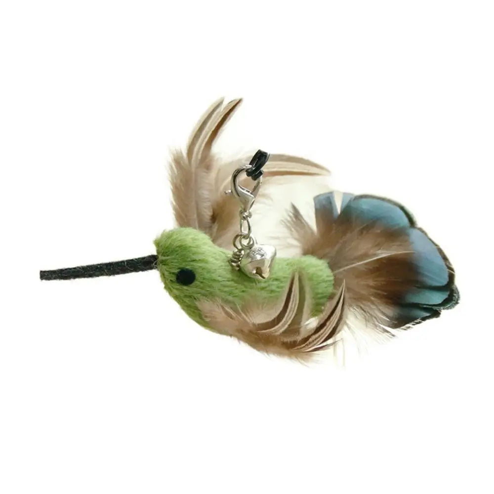 Plumes colorées de rechange pour canne à pêche détail 10 — Miaousse