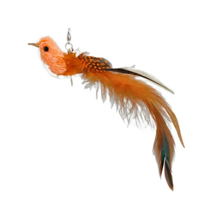 Plumes colorées de rechange pour canne à pêche détail 14 — Miaousse