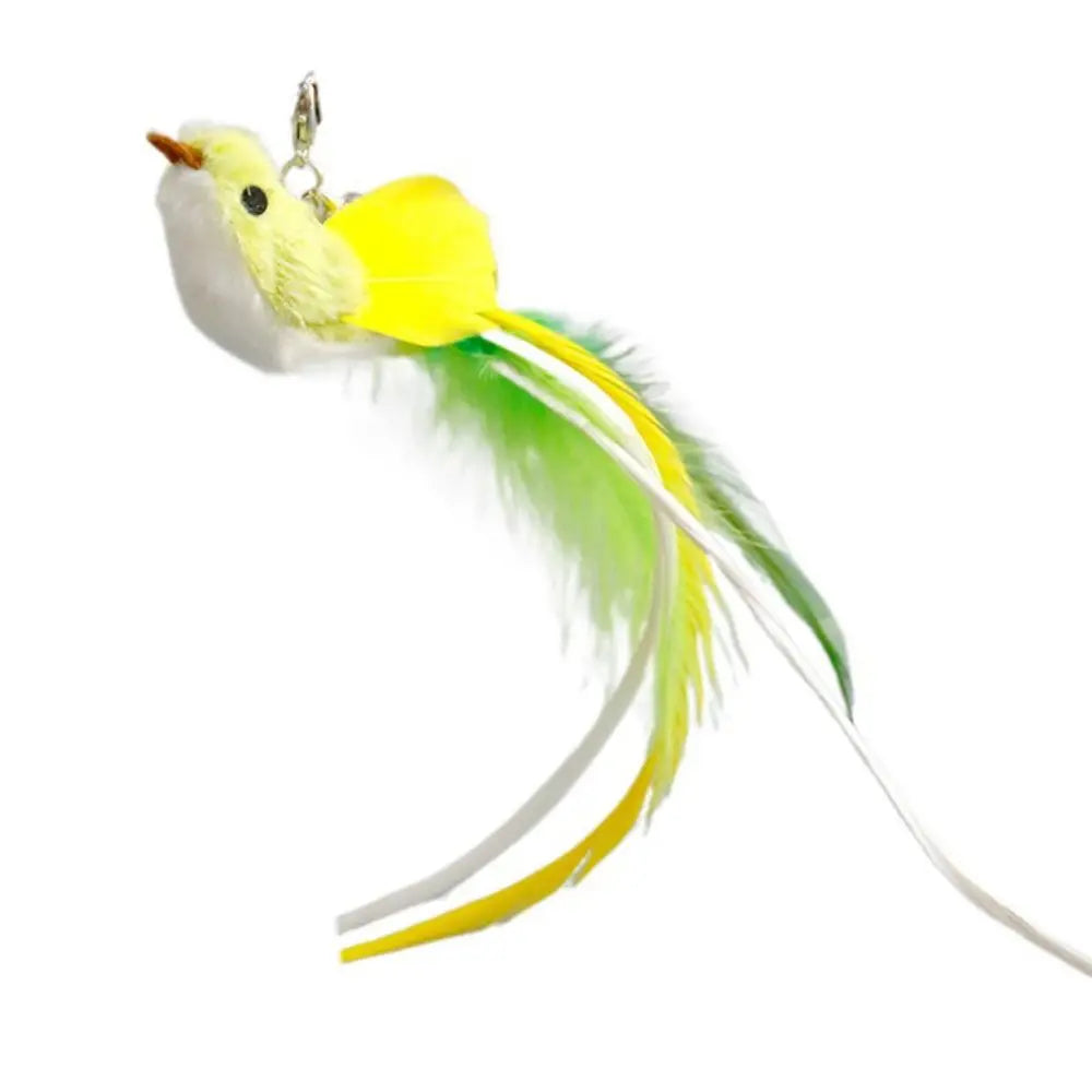 Plumes colorées de rechange pour canne à pêche détail 7 — Miaousse