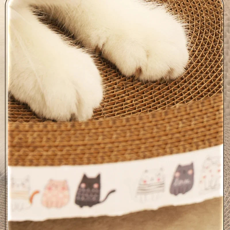 Griffoir coussin en carton ondulé détail 4 — Miaousse