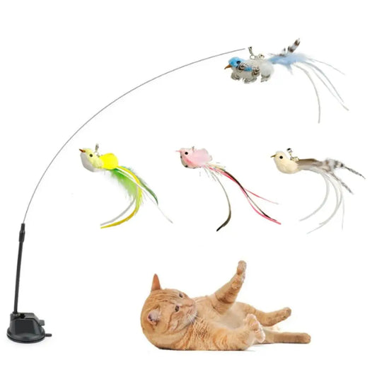 Plumes colorées de rechange pour canne à pêche — Miaousse