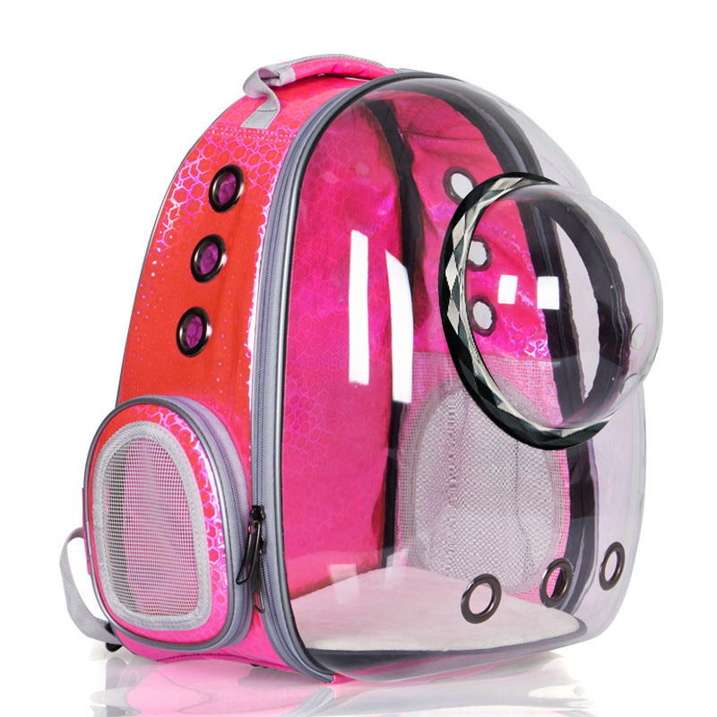 Sac à dos transport chat hublot panoramique Miaousse